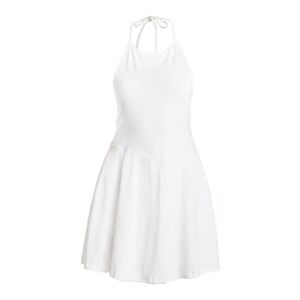 ATM ANTHONY THOMAS MELILLO Pima Cotton Halter Tennis Dress Small New